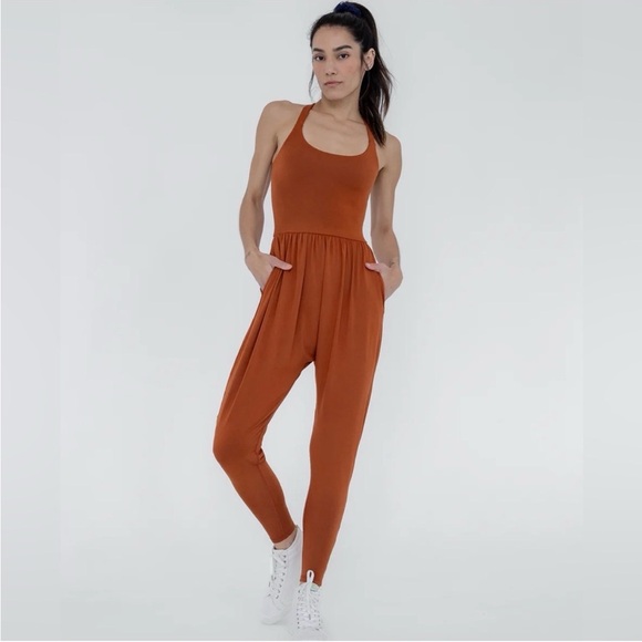 Imbodhi Pants - Imbodhi Clay Jumpsuit Size Small